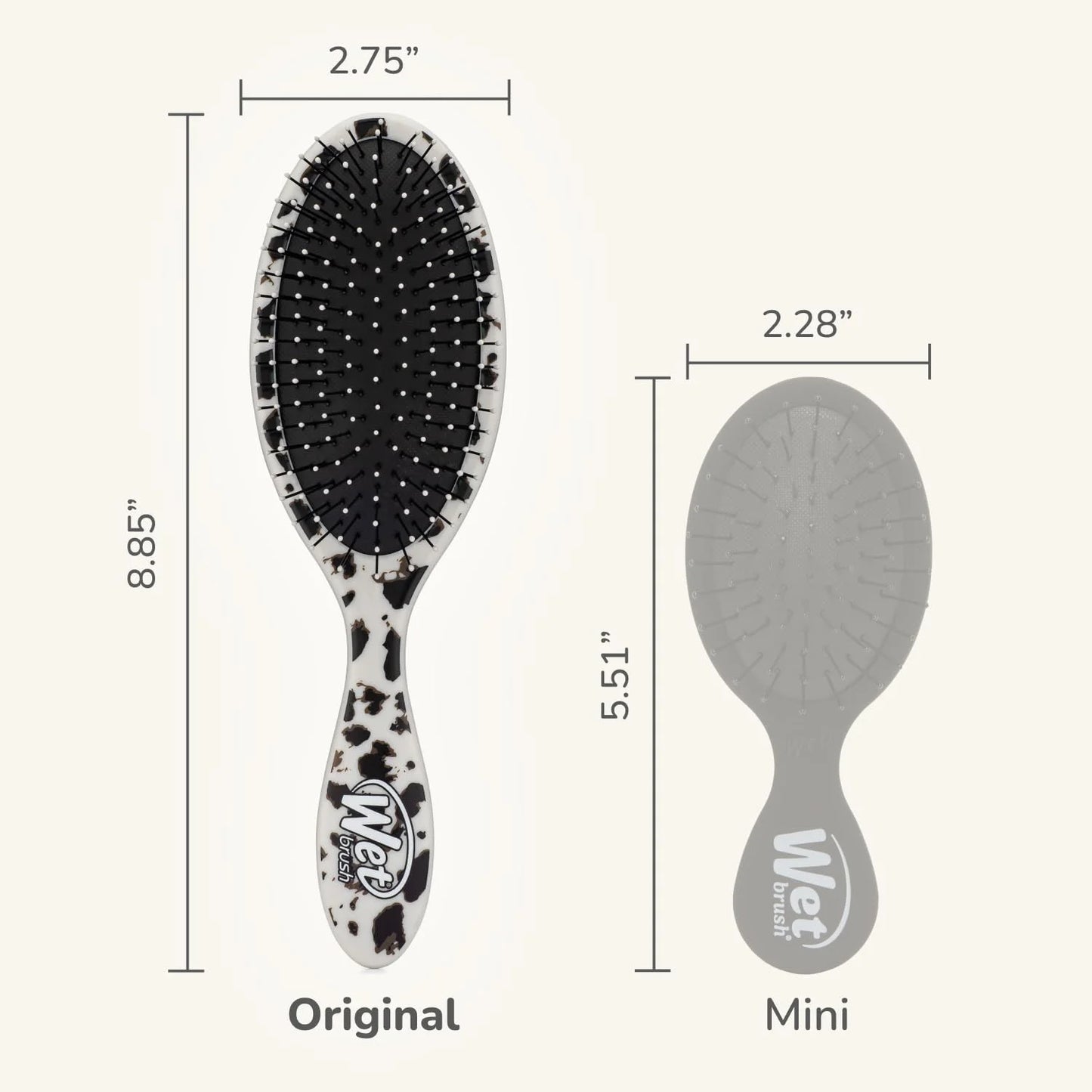 Wet Brush Original Detangler Hair Brush,Amazon Exclusive Aqua-Ultra-Soft IntelliFlex Bristles-Detangling Hairbrush Glides Through Tangles-All_Hair Types(Wet&Dry Hair)-Women & Men,2 Count (Pack of 12)