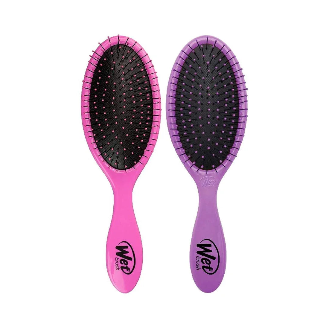 Wet Brush_Detangling Brush, Original Detangler (Pink & Purple),Wet & Dry Tangle-Free Hair Brush_Women & Men, No Tangle, Soft & Flexible Bristles for Straight,Curly & Thick Hair, 2 Count (Pack of 12)