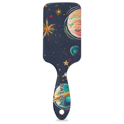 Personalized Cool-Rocket Detangler-Hair-Brush for Kids-Boys,Glides Through Tangles Comb,Custom Name Hair Brushes for All Hair Types Wet/Dry/Curly/Thick Hair,Dark Blue