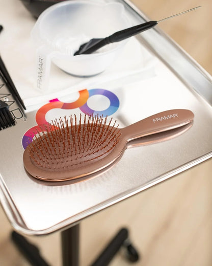 FRAMAR Wet Hair Brush Detangler, Detangling Hairbrush For Women – Giraffe