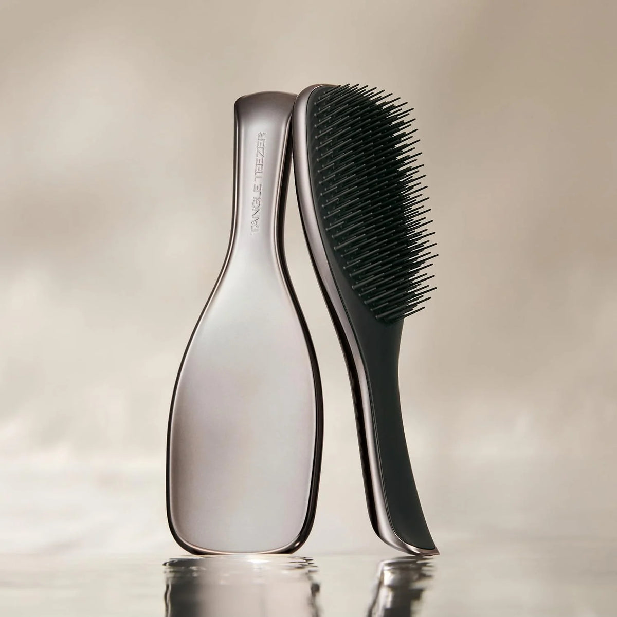 Tangle Teezer Chrome Ultimate Detangler Brush for Wet & Dry Hair, Eliminates Knots & Reduces Breakage for Straight to Curly Hair Types, Chocolate Bronze (Pack of 3)