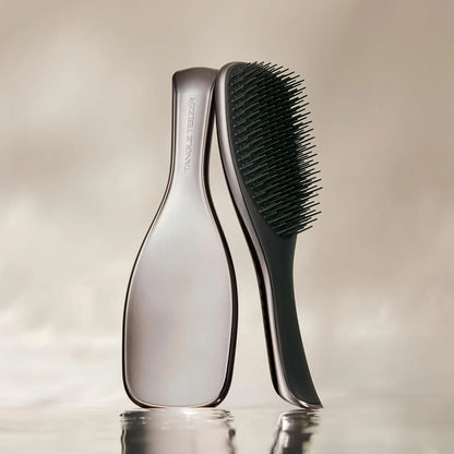 Tangle Teezer Chrome Ultimate Detangler Brush for Wet & Dry Hair, Eliminates Knots & Reduces Breakage for Straight to Curly Hair Types, Chocolate Bronze (Pack of 3)