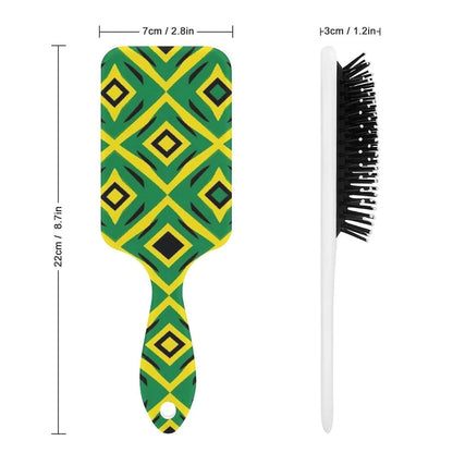 Air Cushion Comb for Massage Japanese Ocean Wave Fish Koifish Art, For Curly Long Thick Straight Hair, Women Girls Ladies