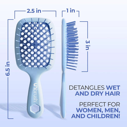 FHI Heat UNbrush Mini Detangling Brush for Wet & Dry Hair