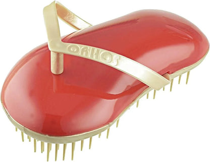 B128 Shower Head Brush/Exfoliator Shampoo Brush/Head Massager Scalp Stress Relax Shower Brush/Scalp Scrub Hair Brush Massager/Hair Massager for Hair Growth/Scalp Dandruff Brush Small Hair Brush