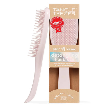 Tangle Teezer Plant-Based Ultimate Detangler Curly Hair Brush, Yellow