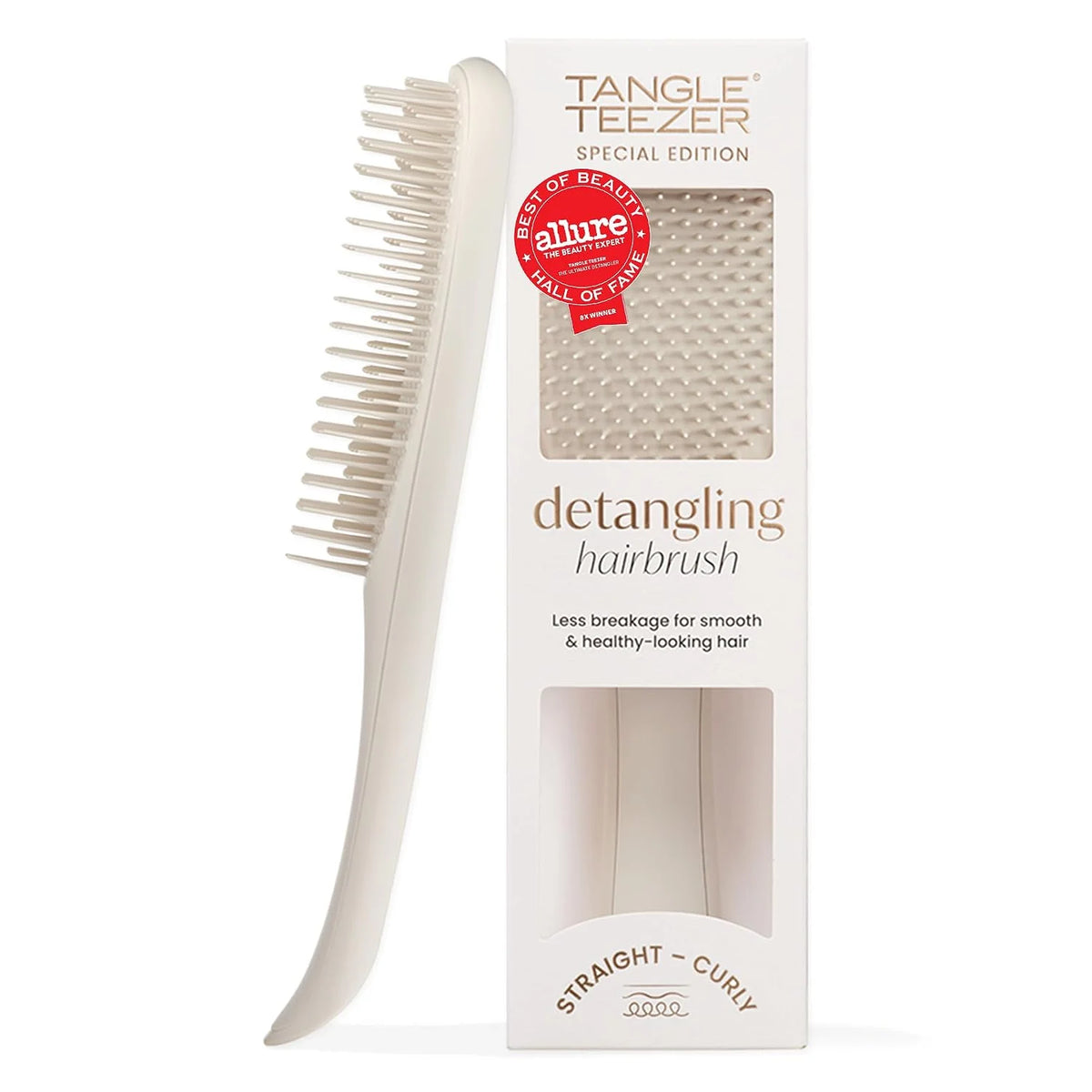 Tangle Teezer Matte Ultimate Detangler Brush, Straight to Curly, Olive