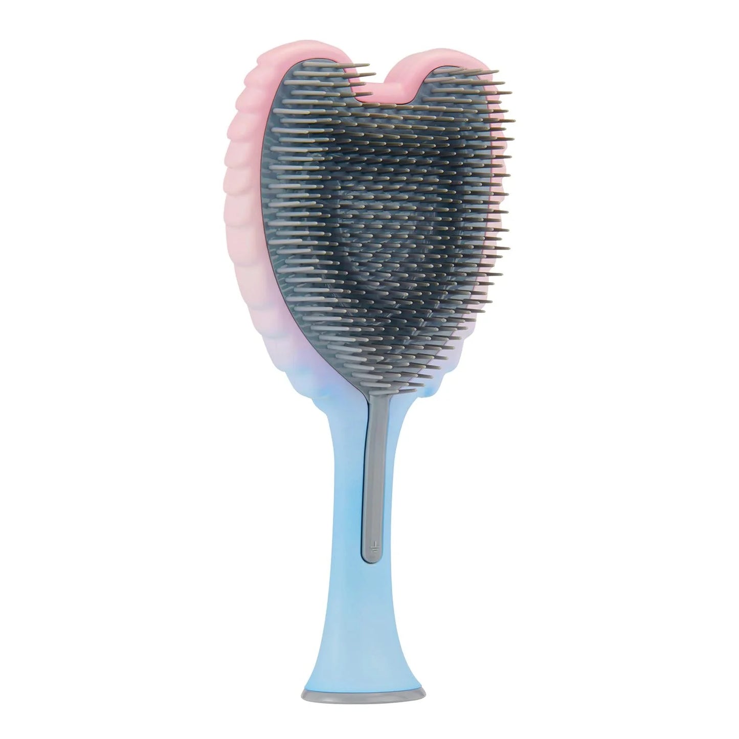 Detangling Hair Brush - Anti Static Angel Wing Hair Brush with Soft & Flexible Bristle for Straight & Wavy Hair - Tangle Angel Hair Detangler Brushes for Blow Drying & Shower - Two Tone Lilac Ivory