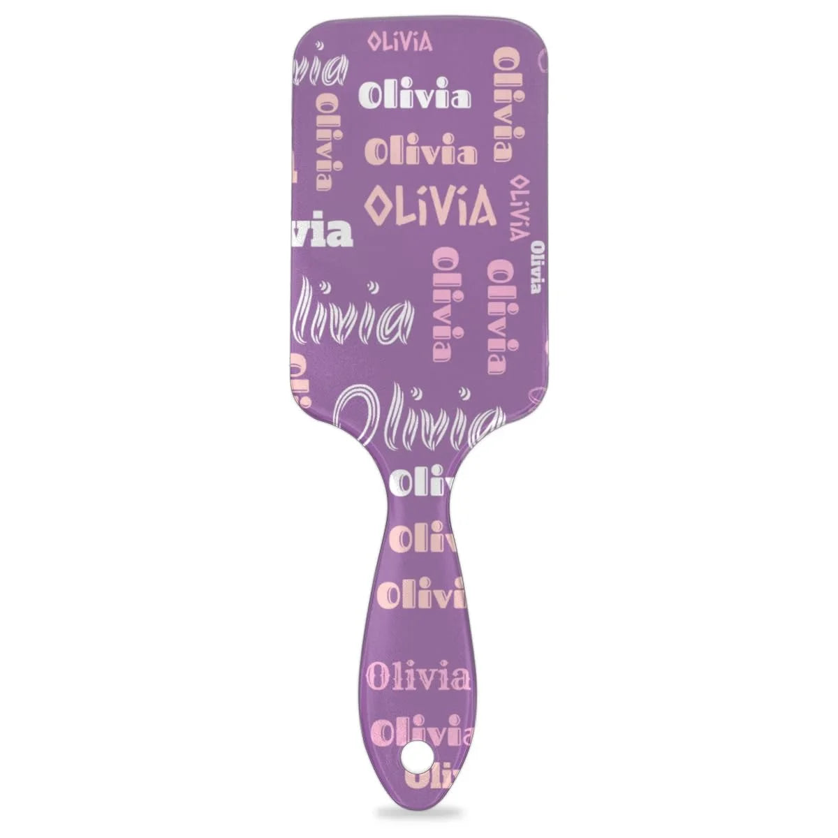 Personalized Name Hair Brush Detangler Brush Gifts for Women Man Custom Detangler-Hair-Brush Kids-Toddler-Girls for Travel All Hair Types
