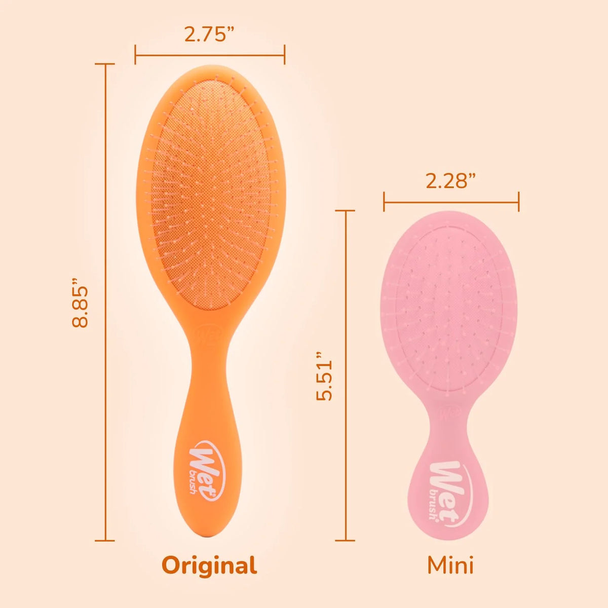 Wet Brush Original Detangler, Green (Matte Marble), Ultra-Soft IntelliFlex Bristles Glide Through Tangles, Detangling Hair Brush (Wet & Dry), Women & Men, Limited Edition
