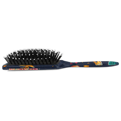 Personalized Cool-Rocket Detangler-Hair-Brush for Kids-Boys,Glides Through Tangles Comb,Custom Name Hair Brushes for All Hair Types Wet/Dry/Curly/Thick Hair,Dark Blue
