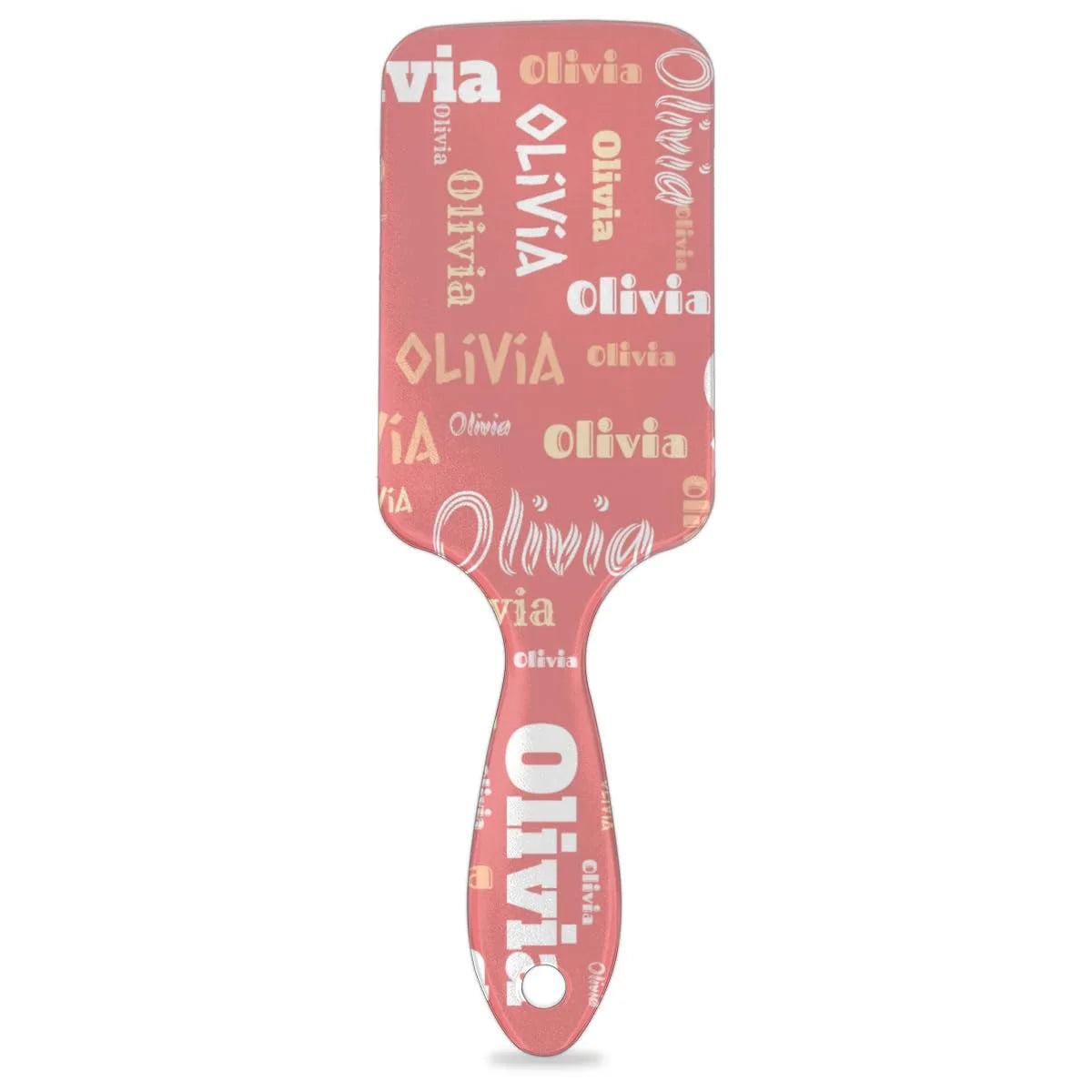 Personalized Name Hair Brush Detangler Brush Gifts for Women Man Custom Detangler-Hair-Brush Kids-Toddler-Girls for Travel All Hair Types