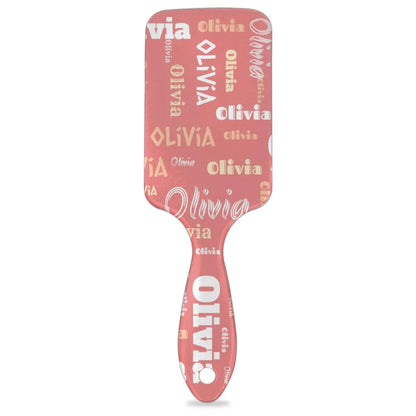 Personalized Name Hair Brush Detangler Brush Gifts for Women Man Custom Detangler-Hair-Brush Kids-Toddler-Girls for Travel All Hair Types