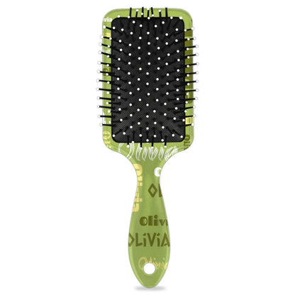 Personalized Name Hair Brush Detangler Brush Gifts for Women Man Custom Detangler-Hair-Brush Kids-Toddler-Girls for Travel All Hair Types
