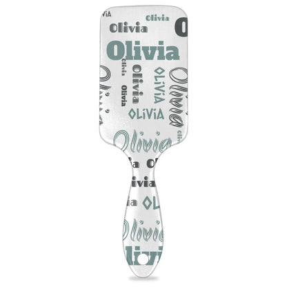 Personalized Name Hair Brush Detangler Brush Gifts for Women Man Custom Detangler-Hair-Brush Kids-Toddler-Girls for Travel All Hair Types