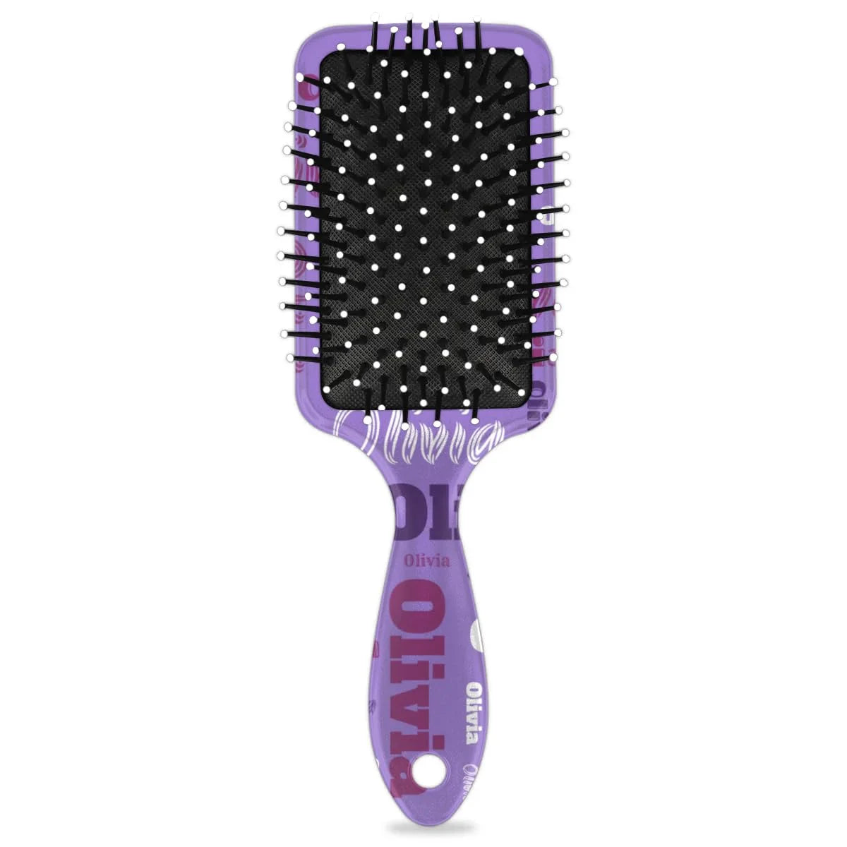 Personalized Name Hair Brush Detangler Brush Gifts for Women Man Custom Detangler-Hair-Brush Kids-Toddler-Girls for Travel All Hair Types