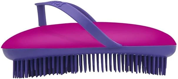 B128 Shower Head Brush/Exfoliator Shampoo Brush/Head Massager Scalp Stress Relax Shower Brush/Scalp Scrub Hair Brush Massager/Hair Massager for Hair Growth/Scalp Dandruff Brush Small Hair Brush