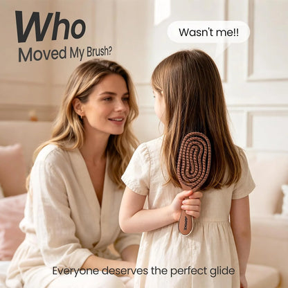 AIMIKE Spiral Hairbrush for Fine Hair, Wet Detangler Brush for Women & Kids