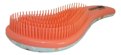 CALA Tangle-Free Hair Brush Daydream Fox, Ergonomic Palm Detangling Brush for Wet or Dry Hair, Minimizes Breakage & Cuticle Damage, Adds Shine, All Hair Types