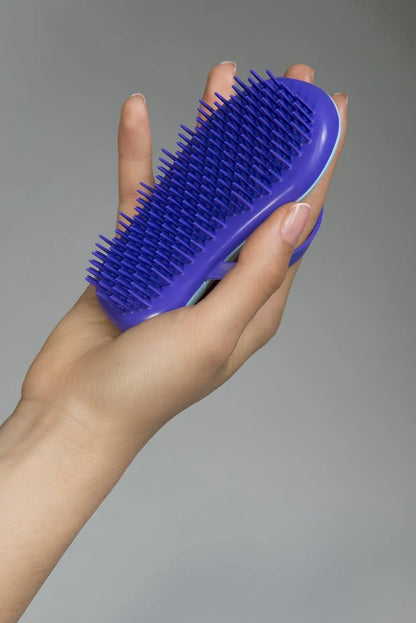 B128 Shower Head Brush/Exfoliator Shampoo Brush/Head Massager Scalp Stress Relax Shower Brush/Scalp Scrub Hair Brush Massager/Hair Massager for Hair Growth/Scalp Dandruff Brush Small Hair Brush