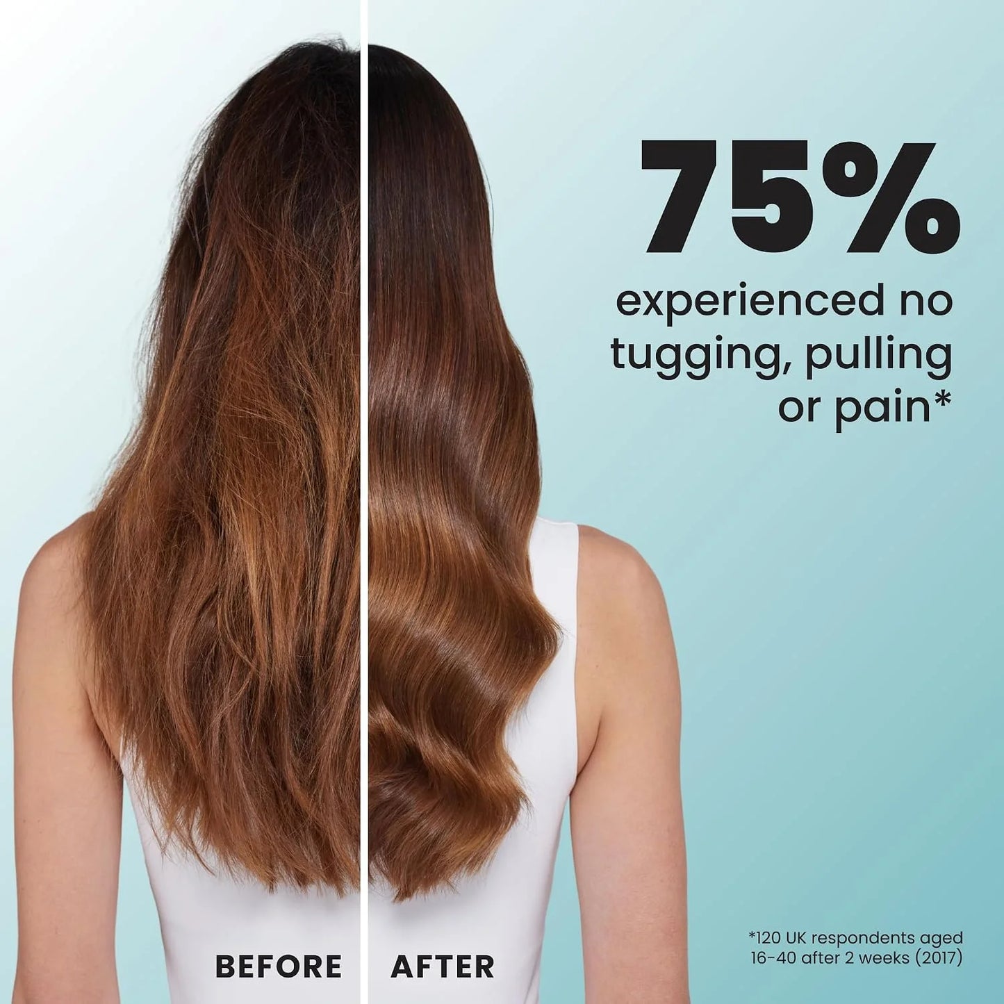 Tangle Teezer Ultimate Detangler Brush, Straight to Wavy, Cappuccino