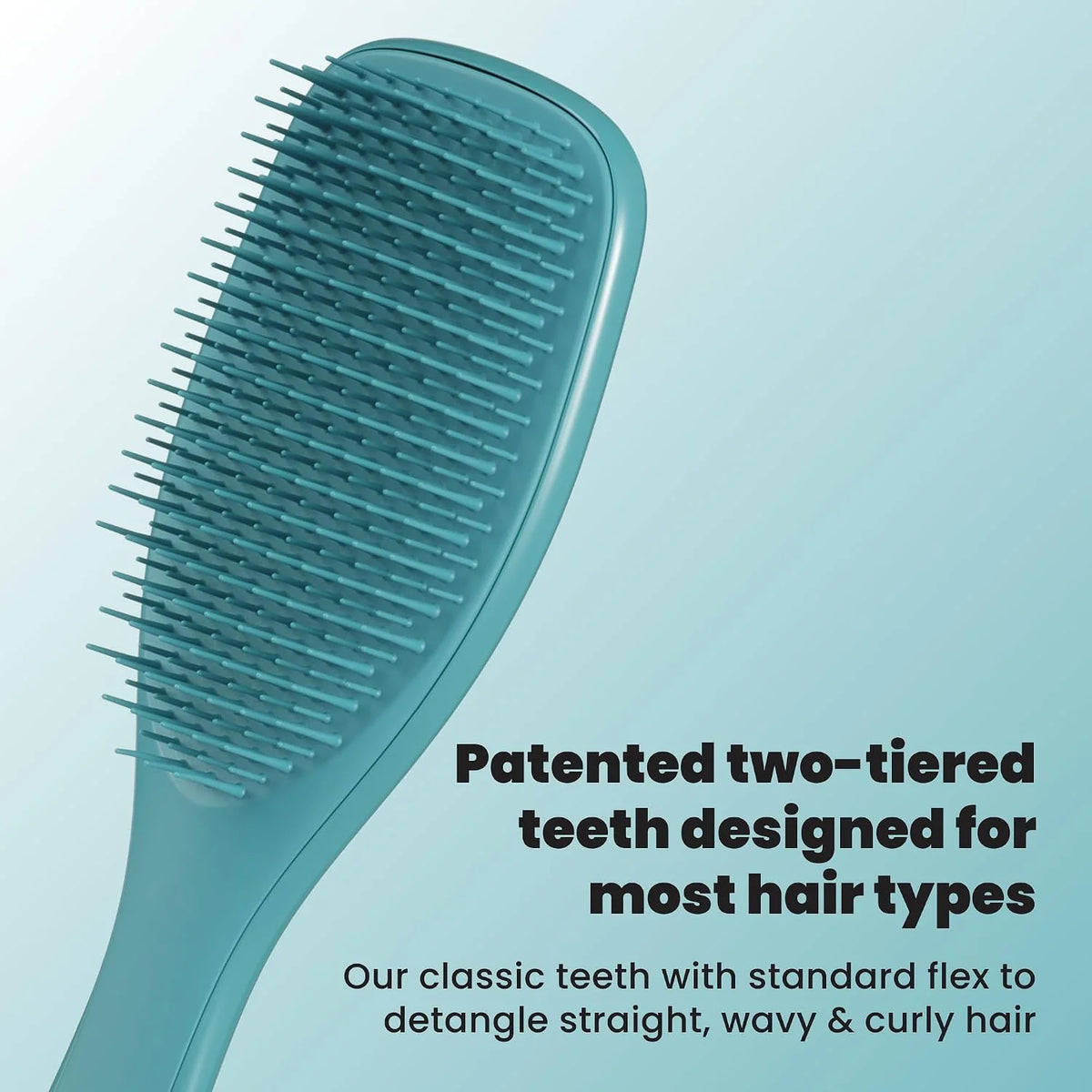 Tangle Teezer Ultimate Detangler Brush, Straight to Wavy, Cappuccino