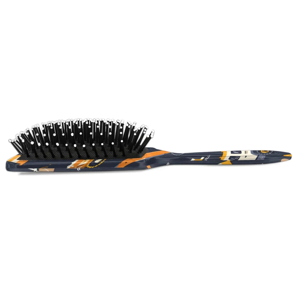 Personalized Cool-Rocket Detangler-Hair-Brush for Kids-Boys,Glides Through Tangles Comb,Custom Name Hair Brushes for All Hair Types Wet/Dry/Curly/Thick Hair,Dark Blue