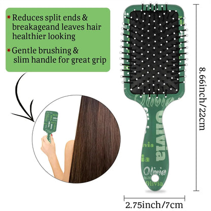 Personalized Name Hair Brush Detangler Brush Gifts for Women Man Custom Detangler-Hair-Brush Kids-Toddler-Girls for Travel All Hair Types