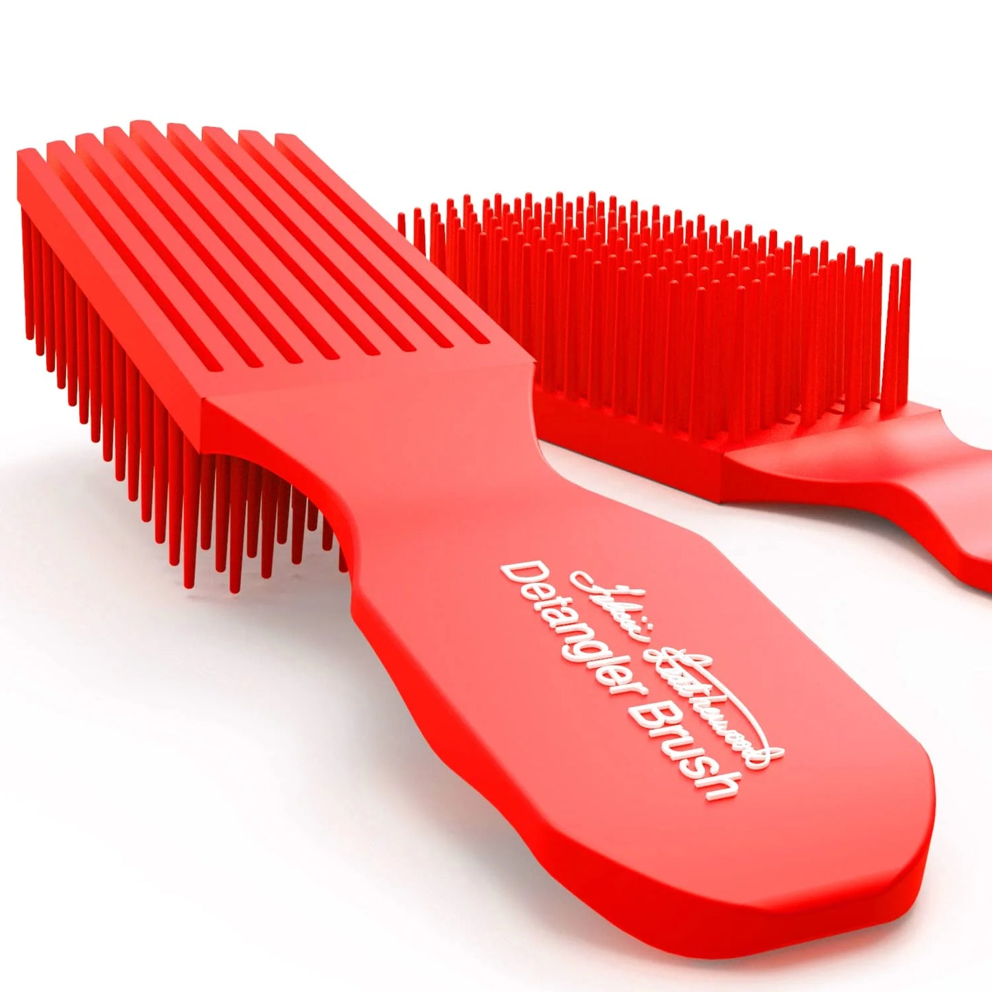 Yellow Detangler Brush by Felicia Leatherwood - For Kinky, Curly, Wavy 4c or Straight Hair - Tame Your Tangles Smooth Your Coils - Pain Free for All Ages