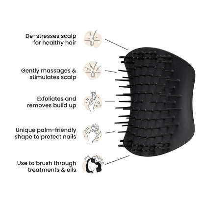 Tangle Teezer Scalp & Shampoo Brush to Exfoliate & Massage, Mint
