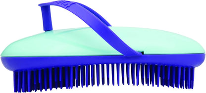 B128 Shower Head Brush/Exfoliator Shampoo Brush/Head Massager Scalp Stress Relax Shower Brush/Scalp Scrub Hair Brush Massager/Hair Massager for Hair Growth/Scalp Dandruff Brush Small Hair Brush