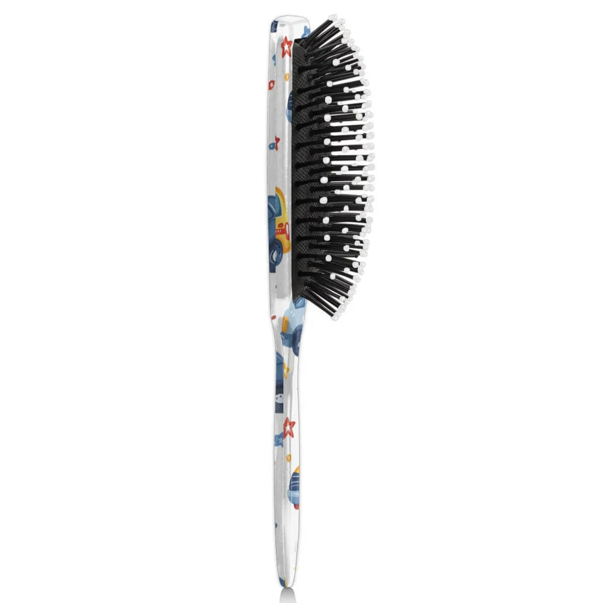 Personalized Cool-Rocket Detangler-Hair-Brush for Kids-Boys,Glides Through Tangles Comb,Custom Name Hair Brushes for All Hair Types Wet/Dry/Curly/Thick Hair,Dark Blue