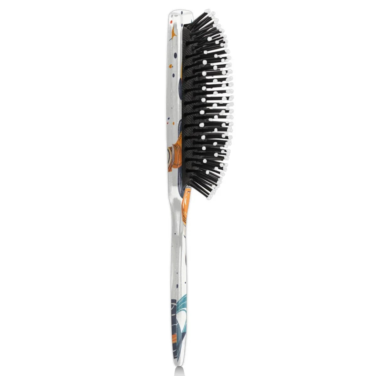 Personalized Cool-Rocket Detangler-Hair-Brush for Kids-Boys,Glides Through Tangles Comb,Custom Name Hair Brushes for All Hair Types Wet/Dry/Curly/Thick Hair,Dark Blue