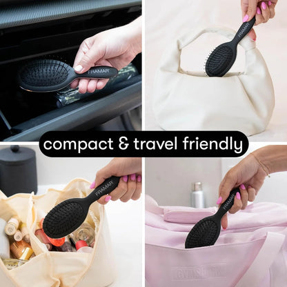 FRAMAR Wet Hair Brush Detangler, Detangling Hairbrush For Women – Giraffe