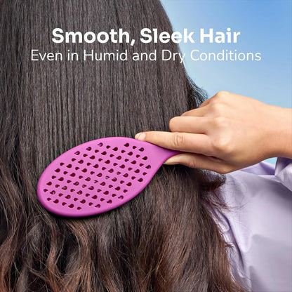 Wet Brush Frizz-Free Detangler Brush with Ionic Technology, Pink, Provides Frizz Control, Reduces Static, and Smooths All Hair Types, Best For Dry Hair, Made for Women, Men & Kids