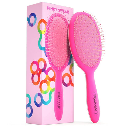 FRAMAR Wet Hair Brush Detangler, Detangling Hairbrush For Women – Giraffe