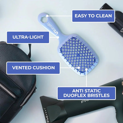 FHI Heat UNbrush Detangling Brush Combo Pack - Original + Mini
