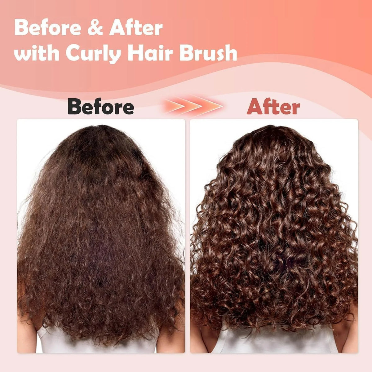 ABOYOY Curl Defining Brush with Side Gear for Curly Hair, Detangling & Styling Brush for Women Men, Lightweight Ergonomic Candy Brush Works on Wet or Dry Hair(green)