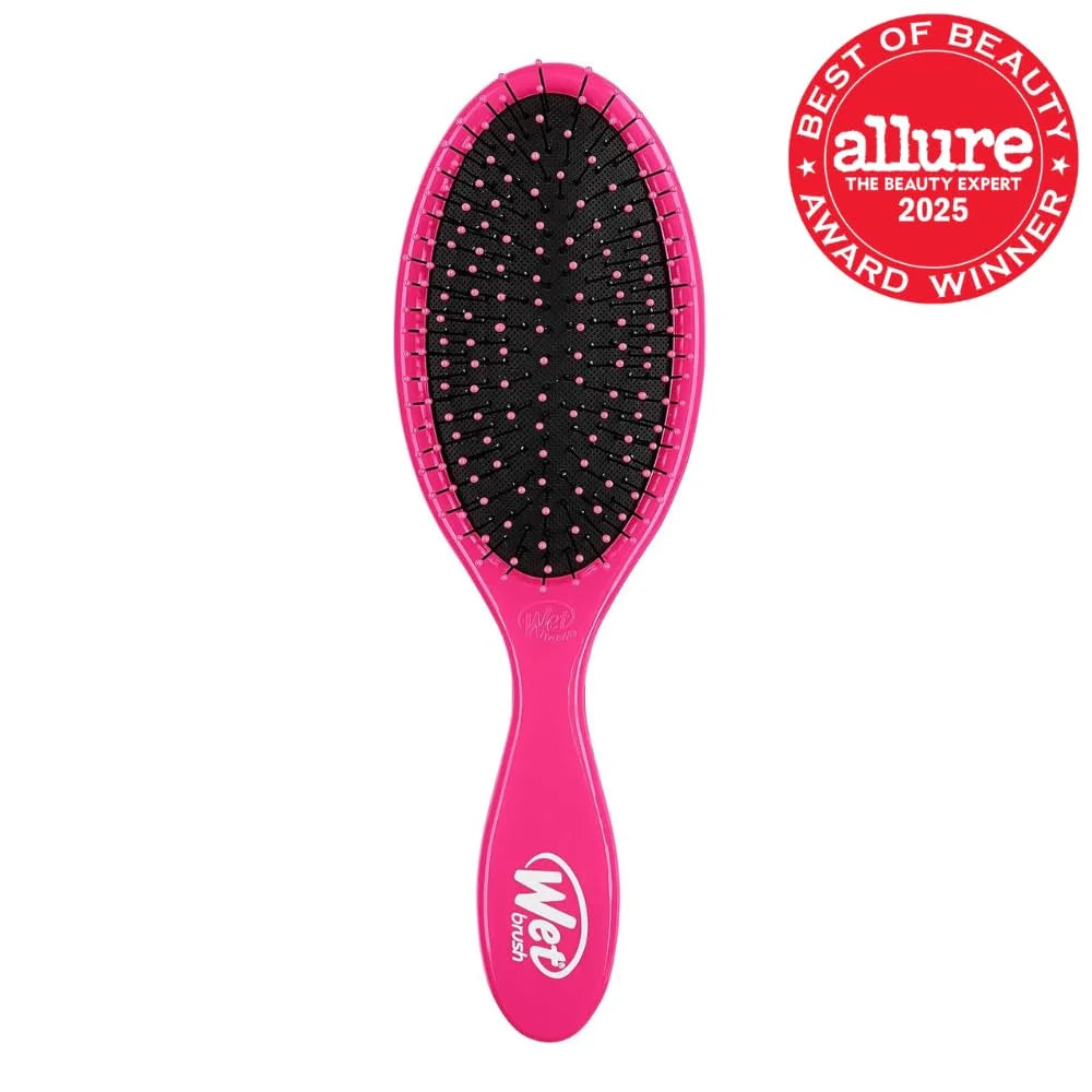 Wet Brush Original Detangler Hair Brush, Purple, For All Hair Textures