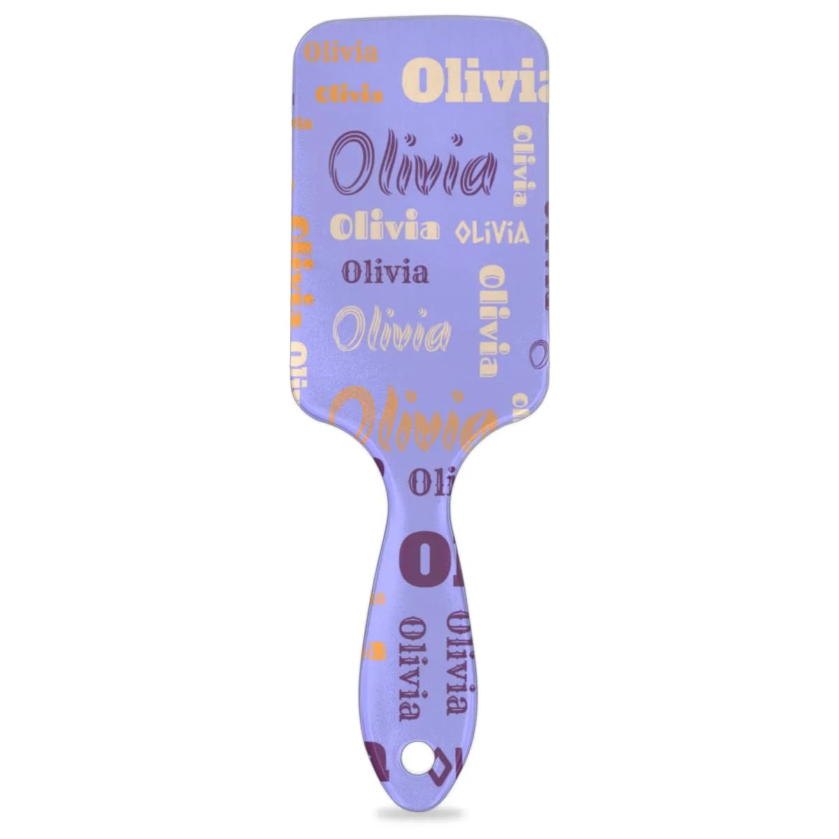 Personalized Name Hair Brush Detangler Brush Gifts for Women Man Custom Detangler-Hair-Brush Kids-Toddler-Girls for Travel All Hair Types