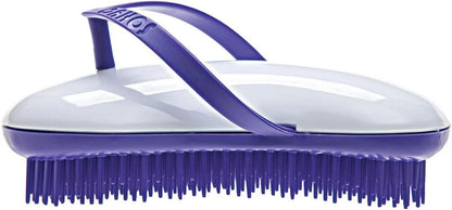 B128 Shower Head Brush/Exfoliator Shampoo Brush/Head Massager Scalp Stress Relax Shower Brush/Scalp Scrub Hair Brush Massager/Hair Massager for Hair Growth/Scalp Dandruff Brush Small Hair Brush