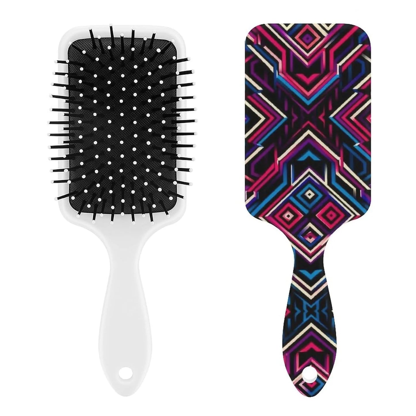 Air Cushion Comb for Massage Japanese Ocean Wave Fish Koifish Art, For Curly Long Thick Straight Hair, Women Girls Ladies