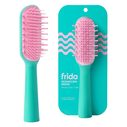 Frida for Kids Detangling Hair Brush for All Hair Types, Ages 6-11