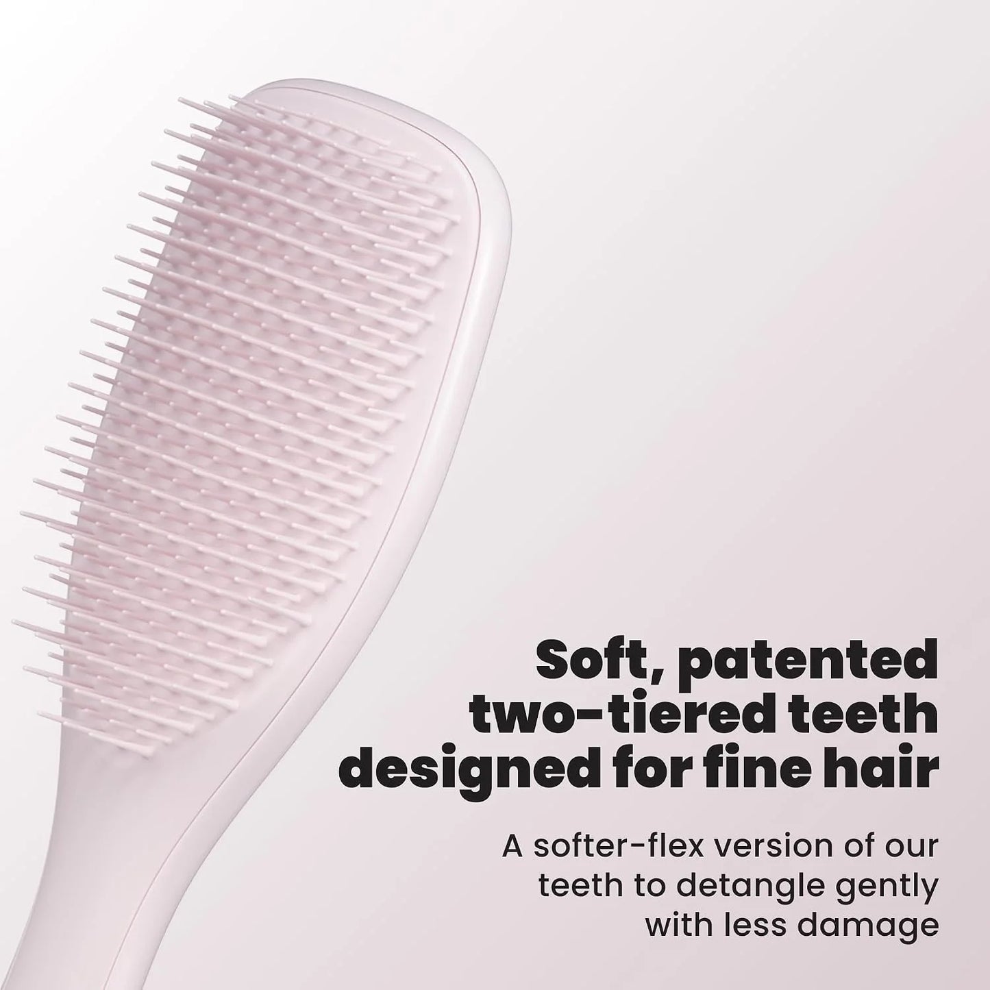 Tangle Teezer Fine Ultimate Detangler Brush for Fine Hair, Runway Pink