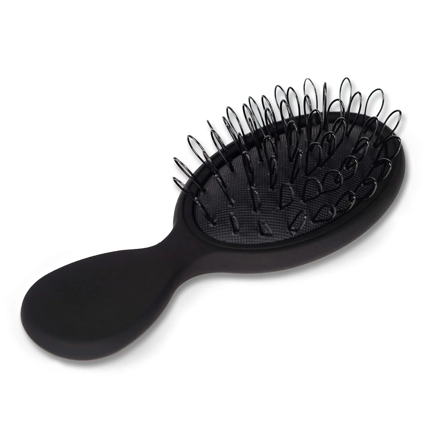 The Hair Shop Light Blue Loop Brush - Salon Professional Grade with Ergonomic Design - Safe Detangler Tool for 100% Remy Human and Synthetic Hair Extensions and Wigs (Light Blue)