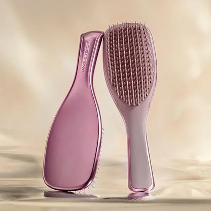 Tangle Teezer Chrome Ultimate Detangler Brush for Wet & Dry Hair, Eliminates Knots & Reduces Breakage for Straight to Curly Hair Types, Chocolate Bronze (Pack of 3)