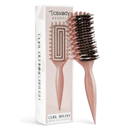 Curly Hair Brush, Cat Ear Curl Brush for Men & Women