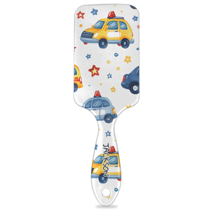 Personalized Cool-Rocket Detangler-Hair-Brush for Kids-Boys,Glides Through Tangles Comb,Custom Name Hair Brushes for All Hair Types Wet/Dry/Curly/Thick Hair,Dark Blue