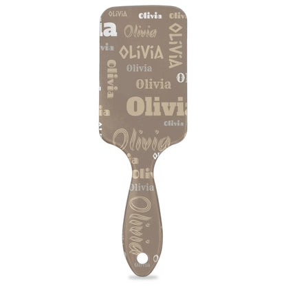 Personalized Name Hair Brush Detangler Brush Gifts for Women Man Custom Detangler-Hair-Brush Kids-Toddler-Girls for Travel All Hair Types