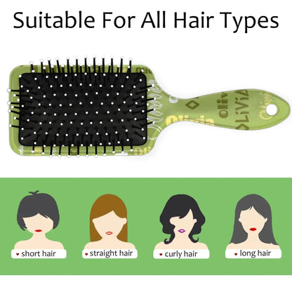 Personalized Name Hair Brush Detangler Brush Gifts for Women Man Custom Detangler-Hair-Brush Kids-Toddler-Girls for Travel All Hair Types